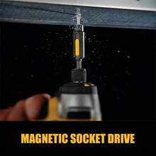 DEWALT DT7430 Cleanable Hex Magnetic Nut/Socket Driver 1/4inch 8mm Power Tool Accessory - DT7430 - View 3