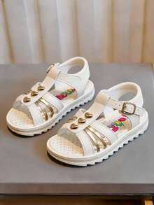 Nacarada Baby Sandal With Heart Applications - Nacarado - View 3