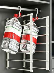 1pc/2pcs Multi-Layer Pants Rack - Space-Saving Foldable Design, Suitable For Effective Closet Organization, Plastic Multi-Layer Pants Rack, Suitable For Jeans, Leggings And Casual Pants, Home Pants Rack, Seamless Anti-Slip Storage, Easy To Assemble, Ideal For Holiday Preparation And Seasonal Wardrobe Management; Baby Room Storage, Perfect Gift For Valentine's Day, Mother's Day - Multicolor - View 6