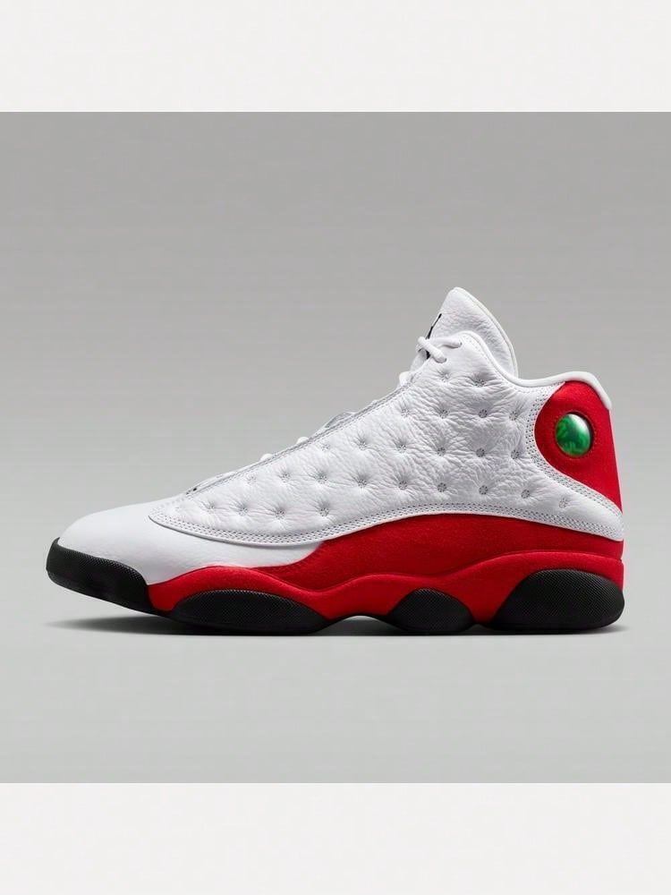 男款 Air Jordan 13 Retro Mid 籃球鞋 414571-102 - 紅白色 - 查看 1