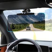1pc Universal Car Sun Visor Extender, Anti-Glare Polarized Sun Visor, Buckle Closure, Protective, Easy Install Sun Visor Extension, Driving, Suitable For Most Vehicles - A - View 6