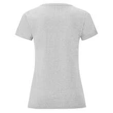 Fruit Of The Loom Womens/Ladies Iconic 150 T-Shirt - 石楠灰 - 查看 2