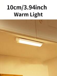 1件裝 LED 感應燈，無線 LED 夜燈，可充電櫥櫃衣櫃燈，廚房樓梯背光燈，智能 LED 感應燈，露營車照明燈管燈具，USB 充電，內置鋰電池，感應式易安裝，適用於衣櫃、櫥櫃、臥室、浴室、樓梯等 - 白色 - 查看 18