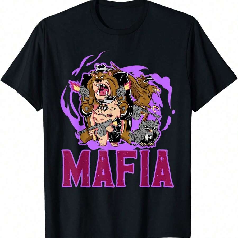 Camisetas con Diseño Original de Graffiti - negro27 - Ver 1