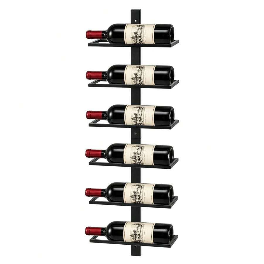 Heavy-Duty Metal Wine Rack – Freestanding Bottle Organizer For Kitchen, Dining & Home Bar - 27 * 10 * 62 cm - View 1