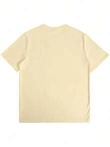 Women's T-Shirt, Red And White Spiral Heart-Shaped Candy, Tied With A Red Ribbon, Lightweight And Breathable - 卡其色 - 查看 2