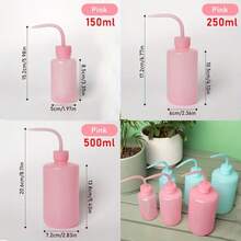 1/2pcs Small Plastic Watering Can With Precision Nozzle And Squeeze Design - Refillable, Suitable For Eyelash Rinsing, Tattoo Care, Succulent Watering, Indoor Plant Care And More - Multicolor - View 10