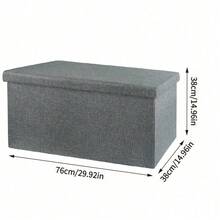 Multifunctional Folding Storage Stool, Multi-Purpose, Multiple Sizes, Space-Saving Folding Design, Easily Fold And Store When Not In Use, Small Apartment, Dorm, Storage Bench - Multicolor - View 12