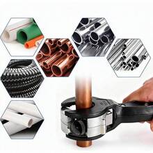 Rohrscheren-Set Aus Edelstahl Für Rohre 8–29 Mm (Kupfer, Alu, Kunststoff) – Mit 3 Ersatzschneidrädern & Entgrater, Ideal Für Klempner & Heimwerker, Robustes Präzisionswerkzeug Für Sanitär & Heimwerkstatt - A - Übersicht 8