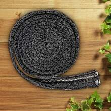 2 rouleaux de ruban d'étanchéité en fibre de verre haute température, pour l'étanchéité des cheminées et des fenêtres, ruban de remplacement pour poêles et cheminées, ruban d'étanchéité plat en fibre de verre résistant à la chaleur, ruban d'étanchéité plat autoadhésif, convient pour les poêles à bois, les poêles à charbon et les fumoirs - Multicolore - Voir 4