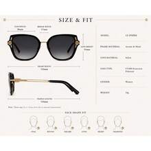 SOJOS Retro Oval Polarized Sg Women Men 90s Vintage Tiny Glasses SJ2286. - Brown/Light Brown - View 3