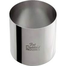 7cmx. 6cm - Stainless Steel Round Cake Pastry Ring, 7cmx. 6cm - 2,75 x 3 pulgadas - Ver 2