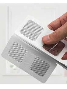 5/10pcs Door And Window Screen Repair Patches, Screen Door Repair Patches, Hole Repair Patches, Door And Window Mosquito Proof Repair Patches, Cover Door And Window Holes, Self-Adhesive Trimmable Screen Repair Patches - Repair Patch - View 5