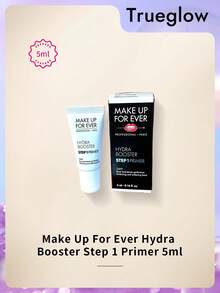 Make Up For Ever Hydra Booster 第一步臉部妝前乳 5ml 0.16 Fl Oz 便攜試用裝，保濕滋潤肌膚準備底妝，平滑細紋 提升妝容貼合度 適合乾性與敏感肌 迷你樣品化妝品 - 查看 1