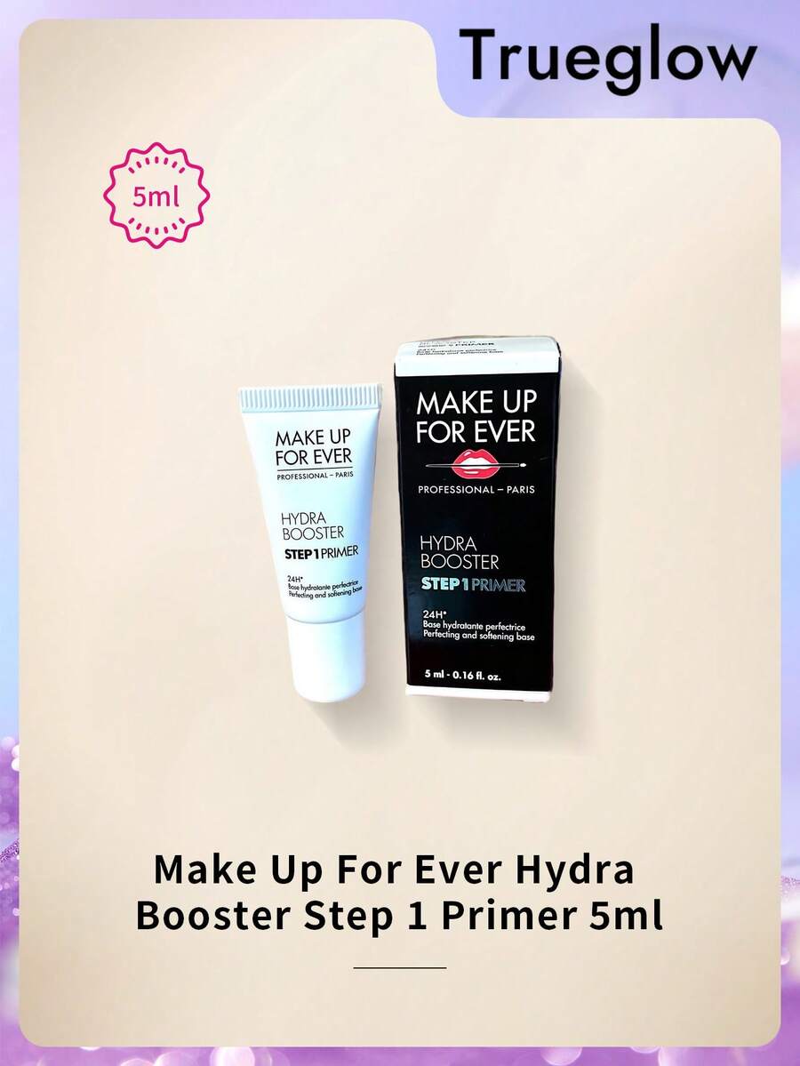 Make Up For Ever Hydra Booster 第一步臉部妝前乳 5ml 0.16 Fl Oz 便攜試用裝,保濕滋潤肌膚準備底妝,平滑細紋 提升妝容貼合度 適合乾性與敏感肌 迷你樣品化妝品 - 查看 1