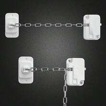 1/2/3個可調節式窗戶安全鎖，自黏式免鑽孔安裝，耐用金屬與塑料材質，適用於居家安全、通風與隱私保護。金屬與塑料材質，時尚鎖具設計，安裝簡單，有效保護居家窗戶。 - 多色 - 查看 13