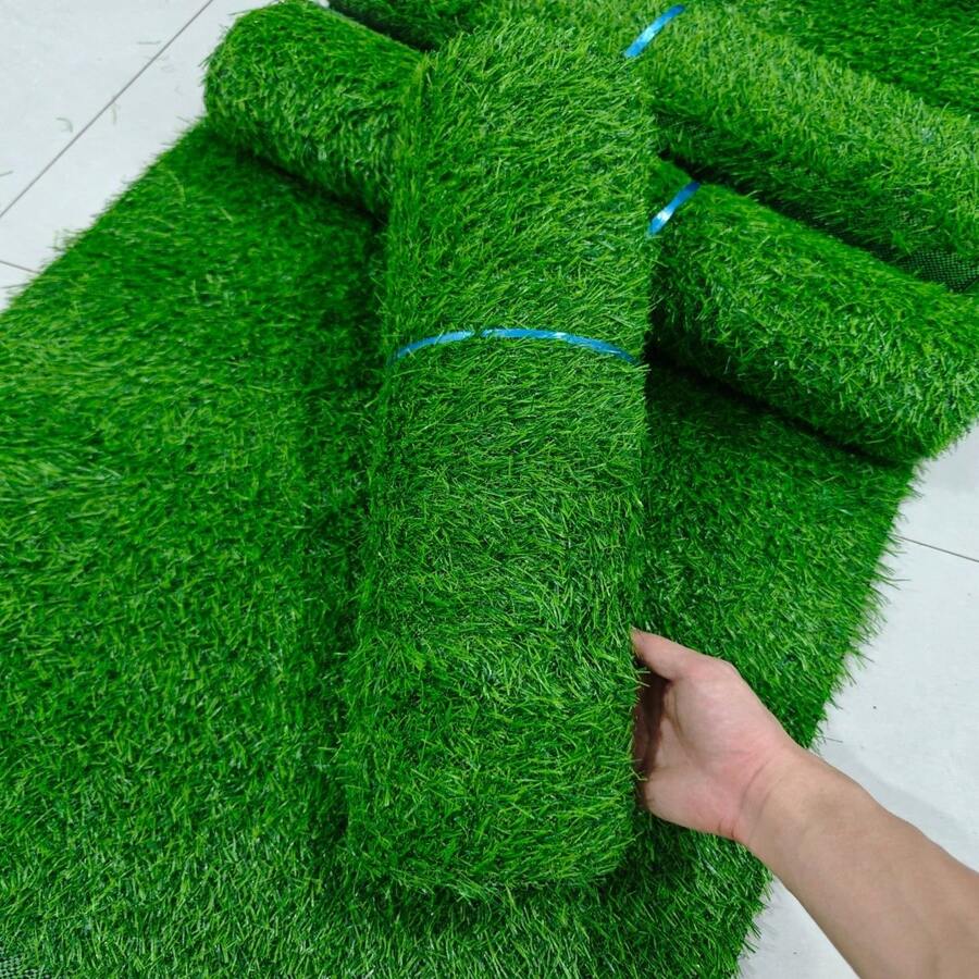 Realistic Artificial Grass Lawn With Natural Texture, Recreates Natural Grassland Landscape, Instantly Creates Relaxing Holiday Countryside Scenery In Your Garden, Experience Nature's Comfort Without Leaving Home - Artificial Turf - View 1