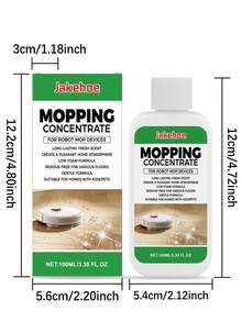 Concentrated Floor Cleaner, Wood Floor & Tile Dirt Removal, Brightening & Fragrant Sweeping Robot Cleaning Solution - Liquid - View 6