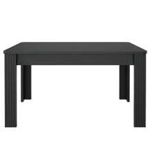 Dining Table, Contemporary Dining Table, Sturdy Dining Table, Four-Legged Table, Oak Table, Rectangular Dining Table, Coffee/Leisure Table, Modern And Minimalist Dining Table - 黑色 - 查看 6