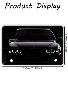 1pc Black Racing Credit Card Cover Sticker Protective Card Sleeve, PVC Material Anti-Fingerprint Durable Scratch-Resistant Wear-Resistant Skin, Party Birthday Gift, Suitable For Men And Women, Small Chip Card, Bank Card, Credit Card, Transit Card, Key Card, Student Campus Card Personalized DIY, Privacy Protection - Multicolor - View 12