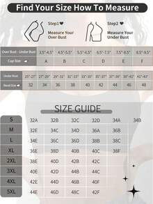 2pcs Multi-Color Front-Closure Push-Up Women's Bra, Casual And Comfortable - Multicolor - View 9