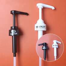 1pc 1L Coffee Syrup Dispensing Pump 10ml Liquid Dispensing Pump For Juice Bottles - Multicolor - View 2