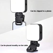 Outdoor Live Streaming Photography Fill Light Phone Clip, Multi-Angle Foldable Detachable Clip, Mini Clip-On Fill Light Phone Holder, 1/4 Interface Universal Small Clip, Cold Shoe Pocket Clip, Suitable For Phone/Tablet/Computer/Camera - View 9