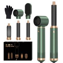 UKLISS Upgraded 5-In-1 Multifunctional Hair Styling Set: Hair Dryer, Automatic Curling Iron, Straightener & Curler. Perfect For Home, Gifting, Holidays, Travel, Hair Care, Cosmetics, And Nail Care. - US A Type Plug(110-127V) - View 15