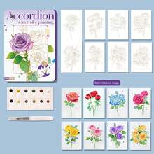 1pc Magic Water Picture Books, Reusable Magic Drawing Books And Pens,Activity Books, Random Color Pens - Color - View 10