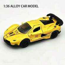 1pc Alloy Model Car, Openable Doors, Zinc Alloy Die-Cast Manufacturing Process, Suitable For Collection, Display, Home Decor, Party Decoration, Toy Car Collection - Multicolor - View 8