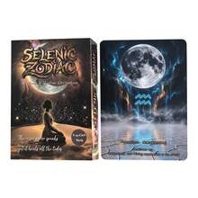 月亮星座神諭卡 | 月亮與星座占卜 44張卡組 - 紫紅色 - 查看 4