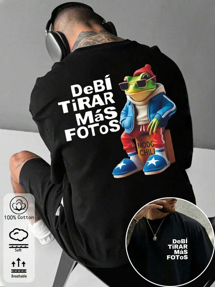 High Quality, Retro, Collegiate, Urban, Gen Z, Millennial, Y2K, Punk, Washed, Minimalist, Casual, Everyday, Vacation, Graphic Print, Country Music Festival, Beachwear - 粉色 - 查看 1