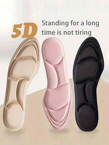 Ultra Comfortable 5D Insoles, Adjustable Wear-Resistant Insoles - Adjustable, Wear-Resistant, Breathable Memory Foam, Suitable For Women's Running And Sports - Shock Absorption, Arch Support, Odor-Resistant And Moisture-Wicking - Model a - View 3