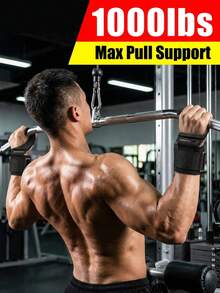 2pcs/Set Heavy Duty Weightlifting Hooks With Solid Hooks, Maximize Lifting Potential, Wide Strap Design, Suitable For Fitness Enthusiasts, Wear-Resistant Wrist Protection, Applicable For Gym Workouts And Deadlifts, Weightlifting Hooks, Gym Workout Equipment, Weight Loss - Multicolor - View 5