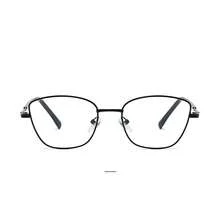 1 Pair Vintage Exquisite Y2K Cat Eye Glasses, Women's Non-Prescription Computer Glasses, PC Lens, Anti-Fatigue Metal Frame, Decorative Glasses, Casual Versatile - Multicolor - View 5