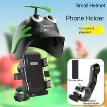 Soporte Universal para Teléfono de Bicicleta, Sistema de Navegación de Teléfono Celular Manos Libres con Rotación de 360° para Motocicleta, Bicicleta Eléctrica, Moto de Cross, Cruiser, Scooter, Jogger - Varios estilos - Ver 14