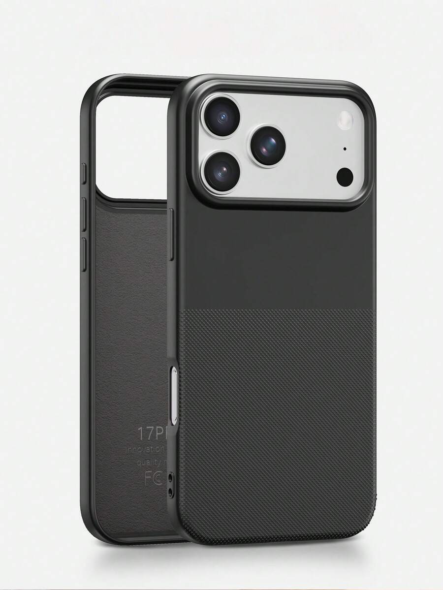 極簡黑色圓點手機殼 適用於 iPhone 17 Pro Max/17 Pro/17/16 Pro Max/16 Pro/16/16 Plus/15/15 Pro Max/15 Pro/15 Plus/13/14 Pro Max/13 Pro/13 Pro Max/14 Pro/14 Pro Max/14 Plus 軟殼創意中性款