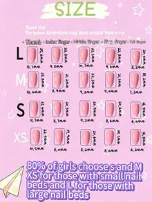 10PCS Middle Almond Handmade Press On Nails For Party And Daily ,Multiple Colors Nails,Unique Colorful Dopamine Fish Press-On Nails, Shiny,Easy To Wear 10 Pcs Y2K Handmade Press On Nails,Suitable For Girls And Women Festivals Parties And Daily Wear - Multicolor - View 5