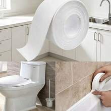 Cinta de sellado impermeable blanca, tira de sellado multiusos para grietas en cocina y baño para renovación del hogar - convencional - Ver 7