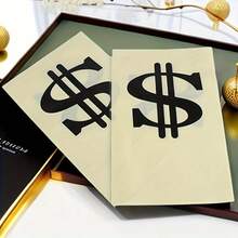 50pcs Money Bag Pattern Gift Bags, Suitable For Parties, Gift Giving - A - View 9