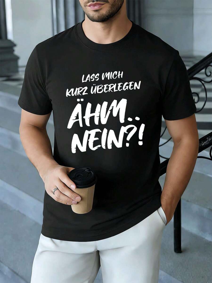 T-shirts för män - Svart - Visa 1