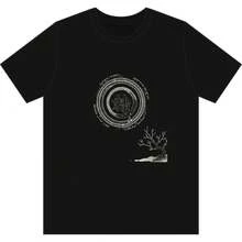 Camiseta Negra con Kanji de Respeto () de las Virtudes del Bushido, Filosofía Samurai Japonesa, Camiseta Auténtica de Japón, Camiseta Gráfica, Regalo para Amigo - Negro - Ver 1