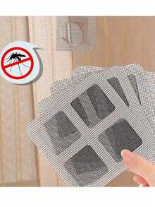 5/10pcs Door And Window Screen Repair Patches, Screen Door Repair Patches, Hole Repair Patches, Door And Window Mosquito Proof Repair Patches, Cover Door And Window Holes, Self-Adhesive Trimmable Screen Repair Patches - Repair Patch - View 9