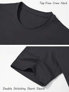 Men T-Shirts - Black - View 4
