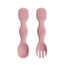 2pcs Silicone Tableware Set, Bear Pattern Design, Newborn Feeding Accessories, Durable And Easy To Clean, Baby Shower Gift - Multicolor - View 16
