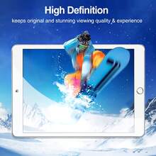 2入組 HD 9H 鋼化玻璃螢幕保護貼,適用於 iPad Air 3 / Pro 10.5 2017 A1701/A1709/A2152/A2123/A2153,耐磨防碎、防油防指紋膜 - 無色 - 查看 7