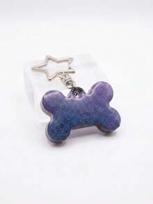 RESIN PET TAGS - Purple - View 2