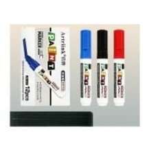 Unisex Waterproof Quick-Drying Paint Marker With 8mm Thick Tip, Industrial Style For Car, Home And DIY - Silver - View 6