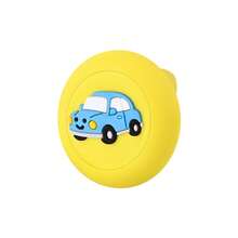 Cartoon Brooch AirTag Protective Case Compatible With Apple AirTag 2nd Gen, 3D Pattern Clothing Pin Silicone Soft Shell Anti-Lost Tracker Cover - Multicolor - View 7