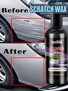 AosiDING S11 汽車漆面修護刮痕修復劑，漆面刮痕修復與保護，刮痕去除與拋光，汽車刮痕蠟深層修復工具，漆面污漬與刮痕去除膏，刮痕修復劑，跨境版 - 彩色 - 查看 13